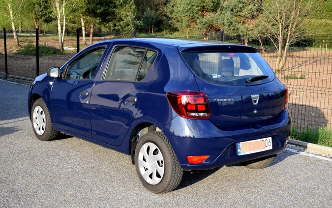 Dacia Sandero cena 29800 przebieg: 19000, rok produkcji 2018 z Poniec małe 379